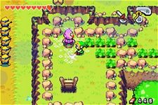 une photo d'Ã©cran de The Legend of Zelda - The Minish Cap sur Nintendo Game Boy Advance